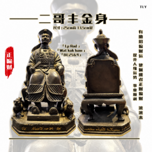 二哥丰金身供奉尊