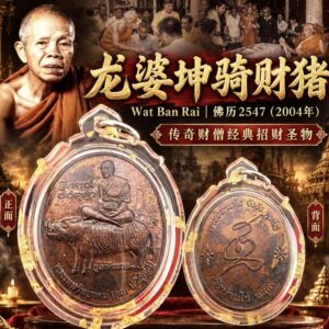 龙婆坤骑财猪｜招财纳福・富贵亨通
